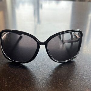 Tom Ford Raquel 63mm Black Sunglasses